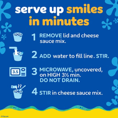 Kraft Mac & Cheeses Macaroni and Cheese Microwavable Dinner SpongeBob SquarePants - 4 - 1.9 Ozs - Image 3