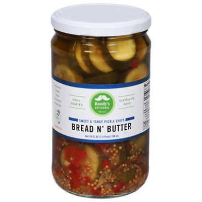 Randys Artisanal Bread N Butter Pickle Chips - 24 Oz - Image 3