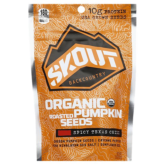 Skout Seeds Pumpkin Spcy Tx Chil Org - 2.2 OZ
