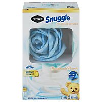 Renuzit Snuggle Fragrance Diffuser Handmade Flower Linen Escape - 2.19 Fl. Oz. - Image 3