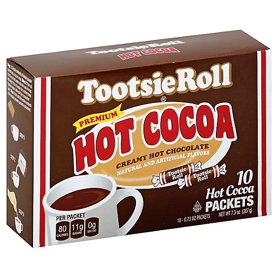 Tootsie Roll Instant Hot Chocolate - 10 CT