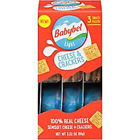 Mini Babybel Light Cheese And Crackers 3 Pack - 3.22 OZ - Image 3