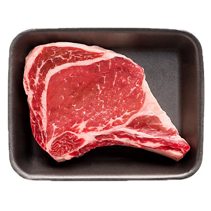 Beef Rib Steak Thin Bone In Imported - LB - Image 1
