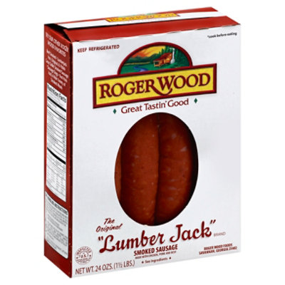 Roger wood 2025 smoked sausage