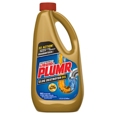 Liquid Plummer Professional Strength Drain Cleaner - 32 FZ - Image 3