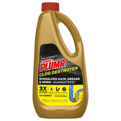 Liquid Plummer Professional Strength Drain Cleaner - 32 FZ