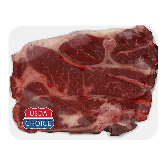USDA Choice Beef Chuck Pot Roast Bone In - 4 Lb