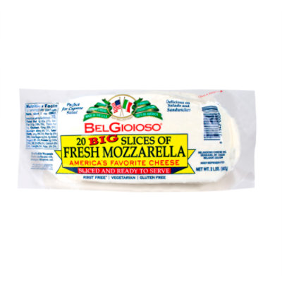 Belgioioso Fresh Mozzarella All Natural Cheese - 32 OZ - Tom Thumb