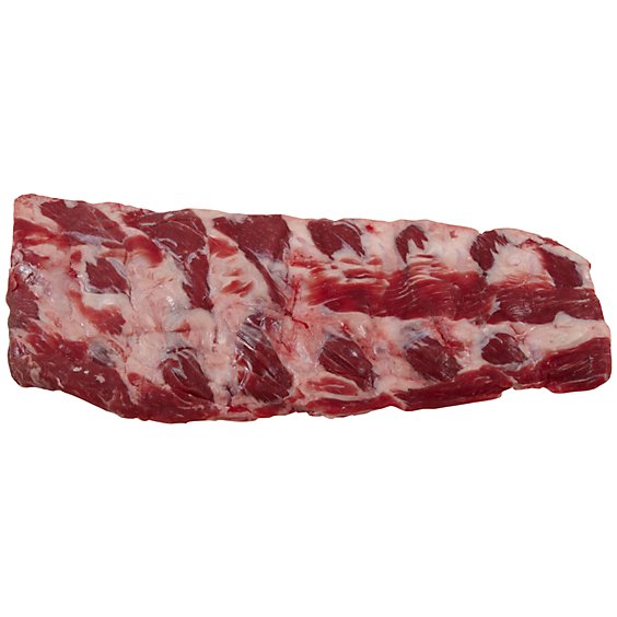 USDA Choice Beef Back Rib Frozen - 4 Lb