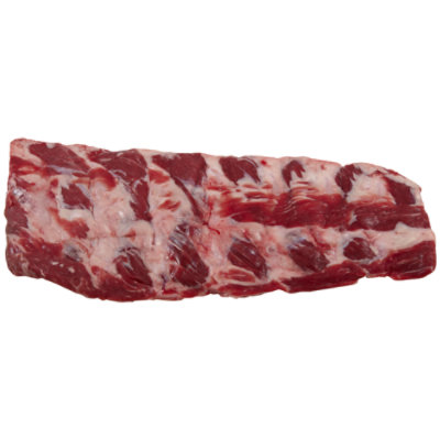 USDA Choice Beef Back Rib Frozen - 4 Lb