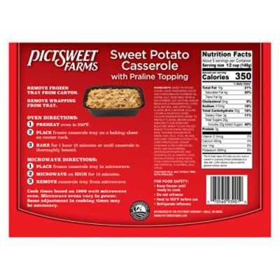 Pictsweet Farms Sweet Potato Casserole With Praline Topping - 22 OZ - Image 5