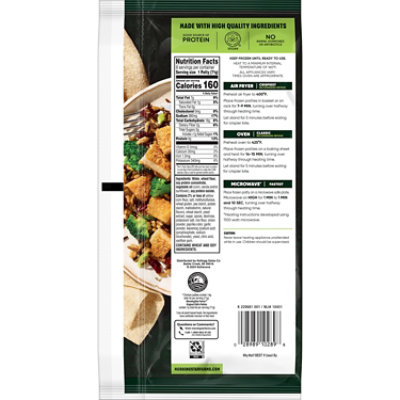 MorningStar Farms Chikn Patties Original Vegan Plant Based Protein 8 Count - 20 Oz - Image 7