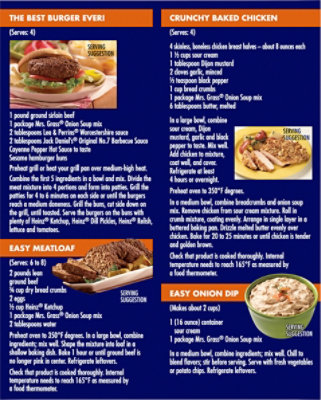 Wlyers Mrs Grass Soup & Dip Onion Mix - 2 OZ - Image 6