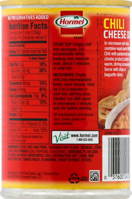 Hormel Hot Chili Without Beans - 15 OZ - Image 3