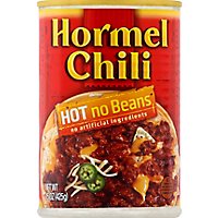 Hormel Hot Chili Without Beans - 15 OZ - Image 2