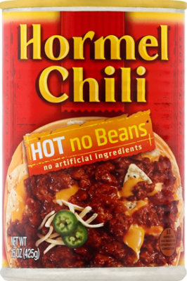 Hormel Hot Chili Without Beans - 15 OZ - Image 2