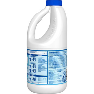 Clorox Splash-less Liquid Bleach Regular - 40 FZ - Image 2