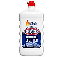 Kingsford Odorless Charcoal Lighter Fluid Bottle For Bbq Charcoal - 64 Fl. Oz.
