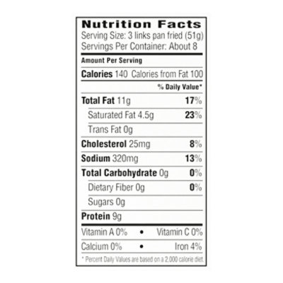 Bob Evans Original Sausage Link - 20 OZ - Image 5