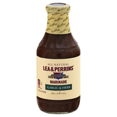 Lea & Perrins Marinade Garlic & Herb Marinade Marinade - 16 FZ - Image 1