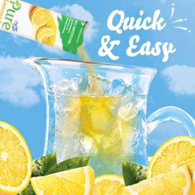 Crystal Light Pure Lemonade Naturally Flavored Powdered Drink Mix Pitcher Packets - 5 Count - Image 4