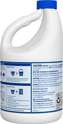 Clorox No Splash Fresh Meadow Bleach - 77 Oz - Image 6