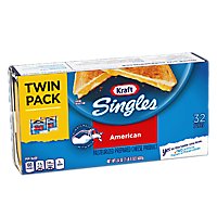Kraft Singles American Slices Twin Pack - 32 Count - Image 1