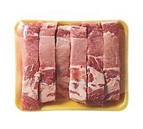 Pork Loin Country Style Ribs Bone In Value Pack - 3 Lb