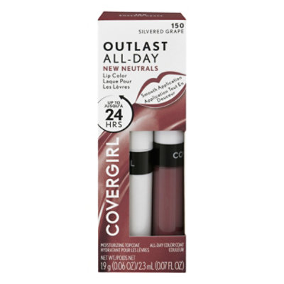 Cg Outlast All Day Lip Color With Top Coat Silvered Grape 150 - EA - Image 3