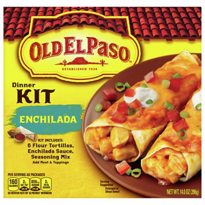 Old El Paso Enchilada Dinner Kit - 14 OZ - Image 2