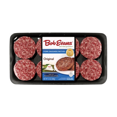 Bob Evans Breakfast Sausage Patty - 12 OZ - Image 1