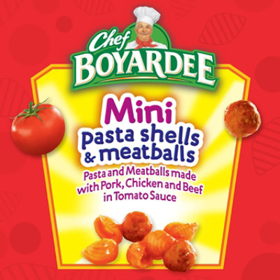 Chef Boyardee Mini Pasta Shells And Meatballs - 14.75 Oz - Image 2