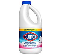 Clorox Splash-less Liquid Bleach Fresh Meadow - 40 FZ