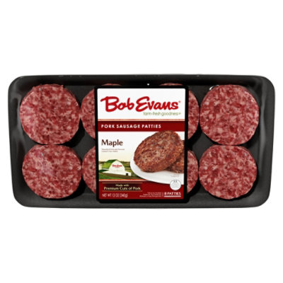 Bob Evans Maple Sausage Patty - 12 OZ - Image 3