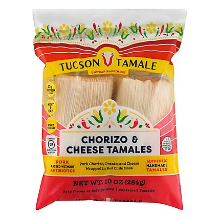 Tucson Ta Tamale Chorizo N Cheese - 10 OZ - Image 1