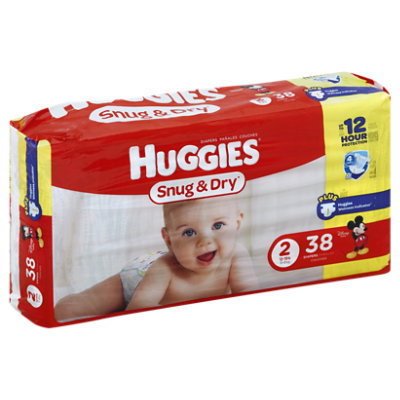 Huggies Snug & Dry Jumbo S2 - 38 CT - Image 1