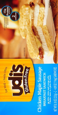 Udis Sndwch Brkfst Chkn Mpl2pk - 8.1 OZ - Image 3