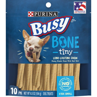 Purina Busy Dog Treats Bone 10 Count - 6.5 Oz - Image 1