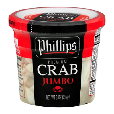 Phillips Jumbo Lump Crab Meat - 8 OZ