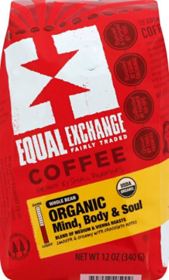 Equal Exchange Coffee Whlbn Mind Body Soul - 12 OZ - Image 2