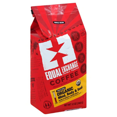 Equal Exchange Coffee Whlbn Mind Body Soul - 12 OZ - Image 1