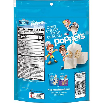 Kelloggs Rice Krispies Treats Poppers Crispy Marshmallow Squares Vanilla Creme - 7.1 Oz - Image 6