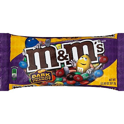 M&M'S Peanuts Dark Chocolate - 12.6 Oz - Image 2