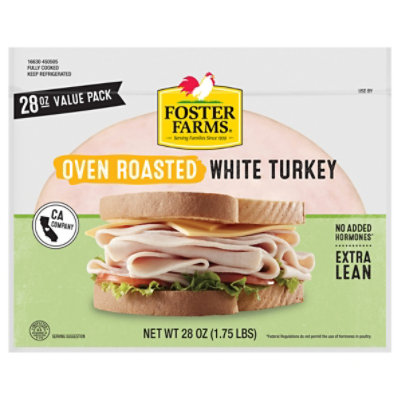 Foster Farms Oven Roasted White Turkey - 28 OZ