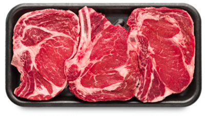 Bone-In Imported Beef Rib Steak Value Pack - 3 Lb