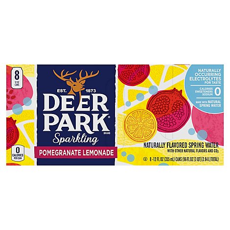 Deer Park Sparkling Pomagranate Lemonade - 8-12 FZ