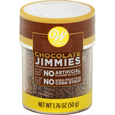 Wilton Chocolate Jimmies - 1.76 OZ