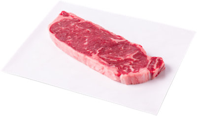 Beef Top Loin New York Strip Steak Thin Boneless Imported - 1 Lb