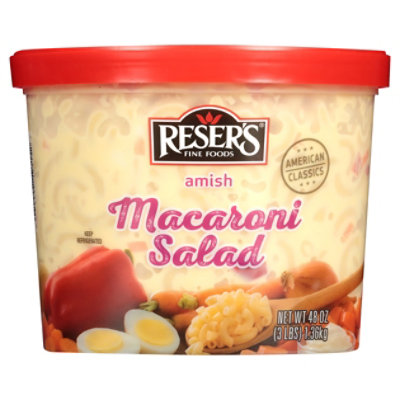 Resers Macaroni Salad Amish 3 Count - Image 1