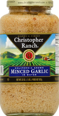 Christopher Ranch Minced Garlic In Water - 32 OZ - Image 2